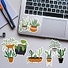 44Pcs 44 Styles Plant Theme Paper Stickers Sets X-STIC-P004-08-5