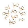 Brass Toggle Clasps KK-FH0001-61-1