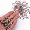 Plated Glass Bugle Beads SEED-S046-01A-40-5