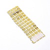 Plastic Rhinestone with Polyester Napkin Holder Adornment AJEW-WH0183-13B-2