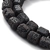 Natural Lava Rock Beads Strands G-H303-C08-4