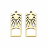 Ion Plating(IP) 201 Stainless Steel Pendants X-STAS-T063-171G-2