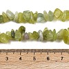 Natural Jade Chip Beads Strands X-G-B160-B02-5