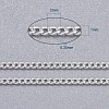 Brass Twisted Chains CHC-S100-0.35mm-S-6