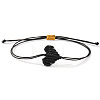 Adjustable Braided Polyester Cord Bracelets for Friendship and Couple VG5785-2-1