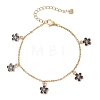 Alloy Enamel Charm Bracelets BJEW-JB13169-01-2