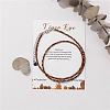2MM Synthetic Gemstone Faceted Round Beaded Necklaces for Women NC9294-1-1