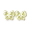 Spray Painted Transparent Acrylic Beads OACR-E015-30-2