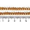 Electroplate Transparent Glass Beads Strands LS-EGLA-A035-T4mm-A04-4