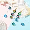 10Pcs 10 Styles Ocean Theme Handmade Glass Enamel Beads LAMP-FS0001-81-5