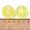 Transparent Acrylic European Beads MACR-K365-02B-01-3