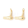 Brass Pendants KK-P217-21G-1