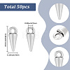 50Pcs Zinc Tibetan Style Alloy Charms FIND-SC0023-89-2