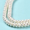 Natural Cultured Freshwater Pearl Beads Strands PEAR-J007-08-4