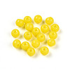 Opaque Solid Color Glass Beads GLAA-N007-4mm-A09-1