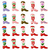 20Pcs 10 Styles Boot Baking Paint Glass Enamel Beads LAMP-TA0002-78A-2