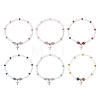 304 Stainless Steel Tiny Charm Bracelets BJEW-MZ00325-2
