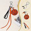 1Pc Sports ThemePU Leather Keychains KEYC-SP0001-67C-5