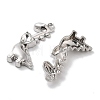 Rack Plating Alloy Rhinestone Pendants PALLOY-F311-20P-01-2