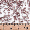 Plated Glass Bugle Beads SEED-S046-01A-40-4