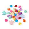 50Pcs 15 Style Food Grade Eco-Friendly Silicone Beads SIL-TA0001-10-11