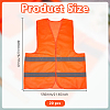 20Pcs Cloth Reflective Safety Vest AJEW-GO0005-12A-2