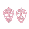 430 Stainless Steel Filigree Pendants STAS-S108-23E-2