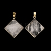 Natural Mixed Stone Pendants G-H359-03G-2