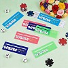Acrylic Mahjong Rules Reader DIY-BC0017-07-4