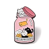 Cute Cat Anti Depressants Alloy Enamel Pins JEWB-A024-09B-1