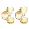 Valentine's Day 304 Stainless Steel Stud Earrings for Women EJEW-K330-02G-2