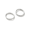 Brass Split Key Rings KK-P355-32P-1