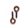 Iron Screw Eye Pin Peg Bails X-IFIN-E561Y-R-2