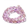 Transparent Glass Beads Strands GLAA-F114-05F-2