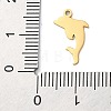 304 Stainless Steel Charms STAS-S138-01G-03-3