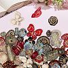 120Pcs 8 Styles Transparent Acrylic Beads MACR-BM0001-05-7