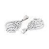 201 Stainless Steel Pendants STAS-T073-32P-2