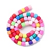 Handmade Polymer Clay Bead Strands CLAY-ZX006-01K-4