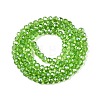 Electroplate Glass Beads Strands EGLA-A044-T4mm-A11-3