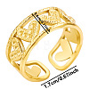 304 Stainless Steel Heart-shaped Cuff Ring Women YP5229-2-2