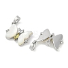 Natural White Shell Butterfly Pendants KK-U043-26P-2