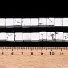 Natural Howlite Beads Strands G-T139-8x8-02A-5