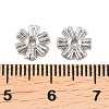 Brass Micro Pave Cubic Zirconia Beads KK-H538-20A-P-3