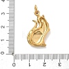 Autumn 304 Stainless Steel Pendants STAS-C180-01G-G-3