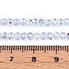 Transparent Glass Beads Strands LS-EGLA-N016-3mm-02-4