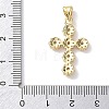 Brass Micro Pave Cubic Zirconia Pendants KK-L268-015G-A01-3
