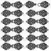 12 Pairs Vintage Alloy Buckle for Clothing & Bags FIND-PH0038-72B-1