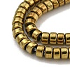 Electroplated Synthetic Non-magnetic Hematite Beads Strands G-K361-A04-01-3