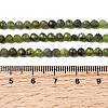 Natural Green Jade Beads Strands G-P603-C-4mm-03AB-4