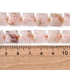 Natural Hematoid Quartz/Ferruginous Quartz Beads Strands G-F839-A12-01-3